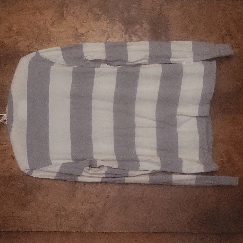 Aeropostale Striped Long Sleeve Shirt M - Picture 2 of 4